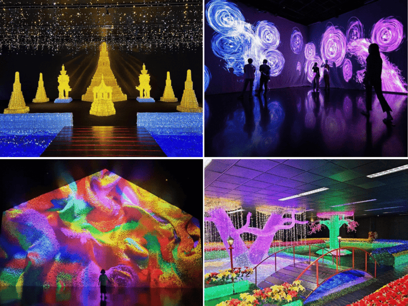 ✨ Light Art Museum & Balloon Garden – Điểm chạm nghệ thuật hiện đại tại Thái Lan